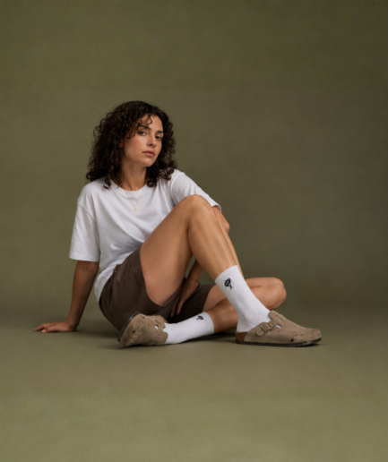 White "Hormiga Brava" Socks